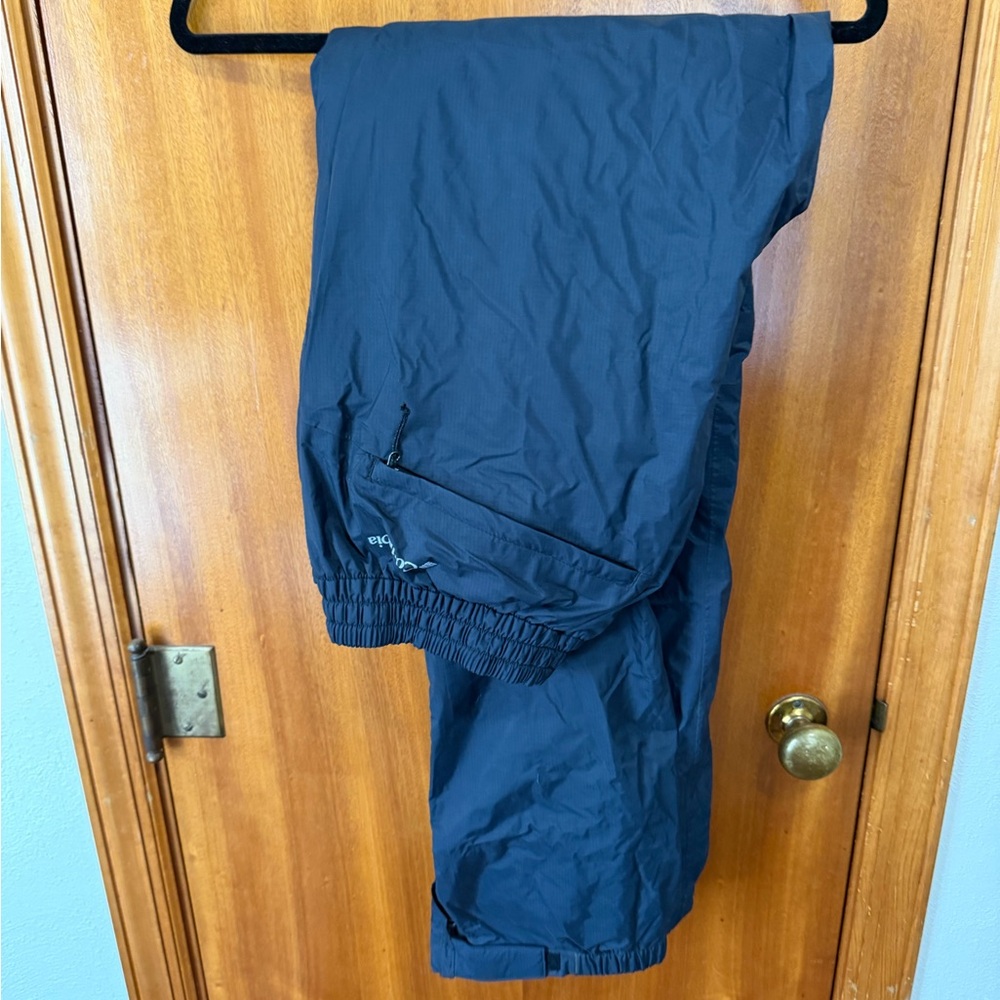 Black Colombia Rain Pants